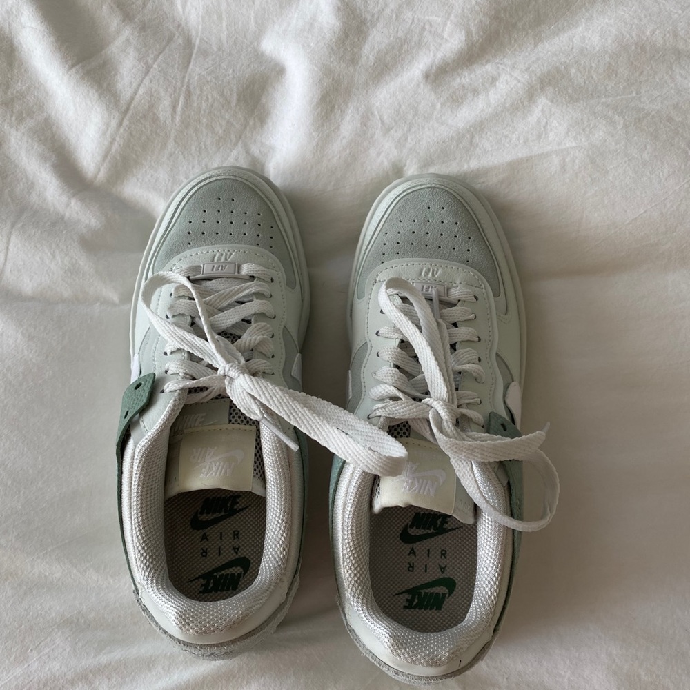 spruce Aura women’s Air Force ones shadows